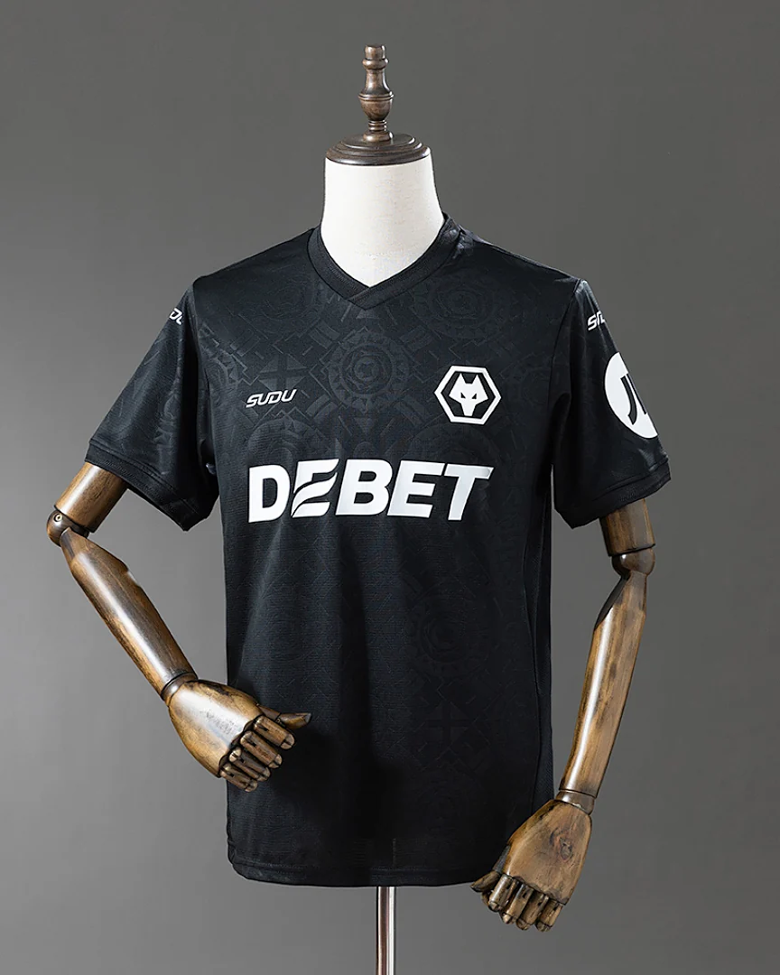 Camisola Wolverhampton 25/26 Guarda-Redes Preta