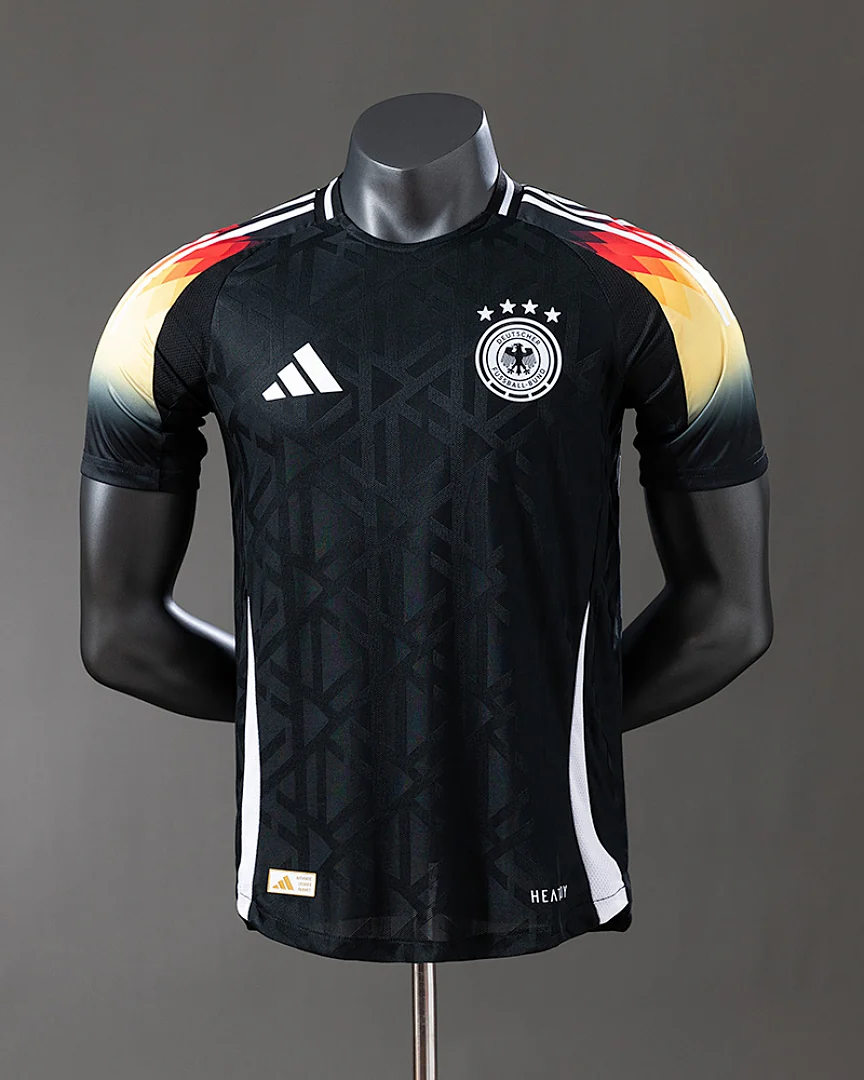 Camisola Alemanha 2024 Preta Versão Jogador