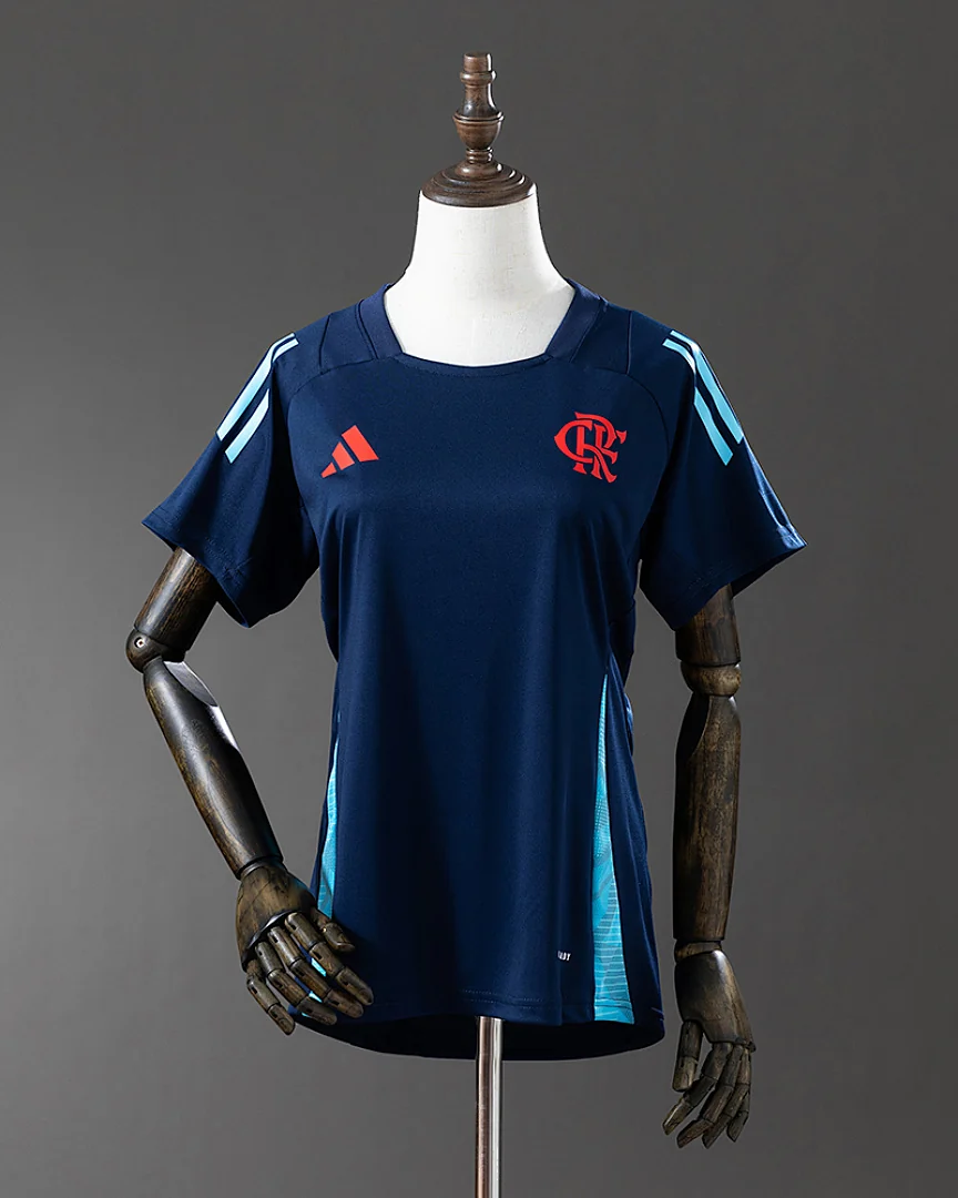 Camisola de Treino Flamengo 25/26 Azul-Marinho Mulher