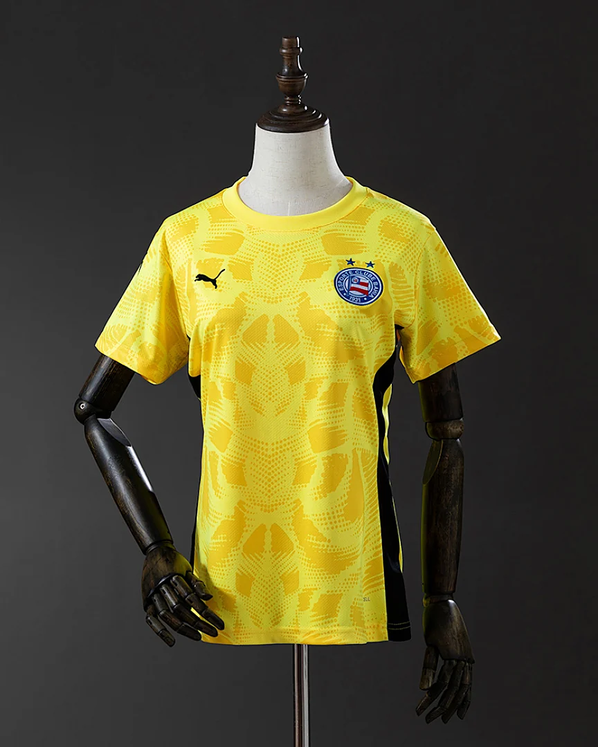 Camisola Bahia 25/26 Guarda-Redes Amarela Mulher