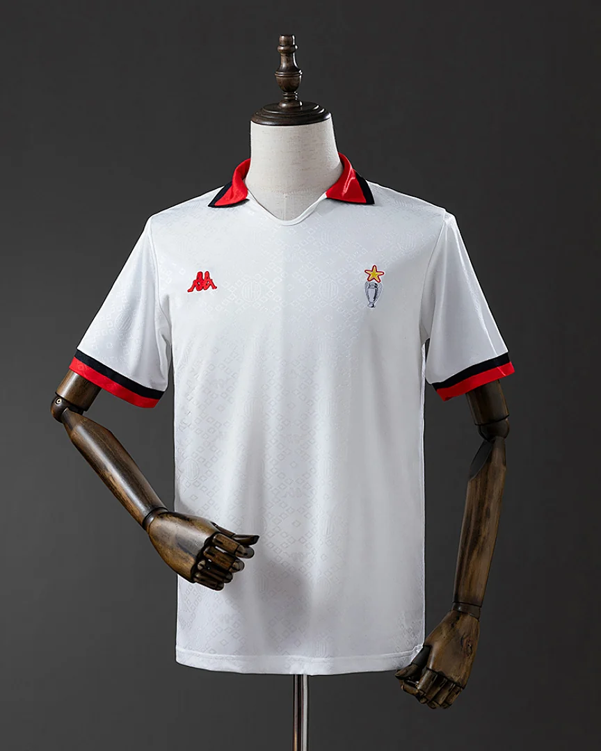 Camisola Retro AC Milan 1989/90 Alternativa