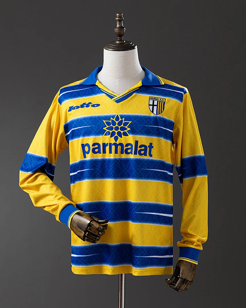 Camisola Retro Parma 1998/99 Principal Manga Comprida