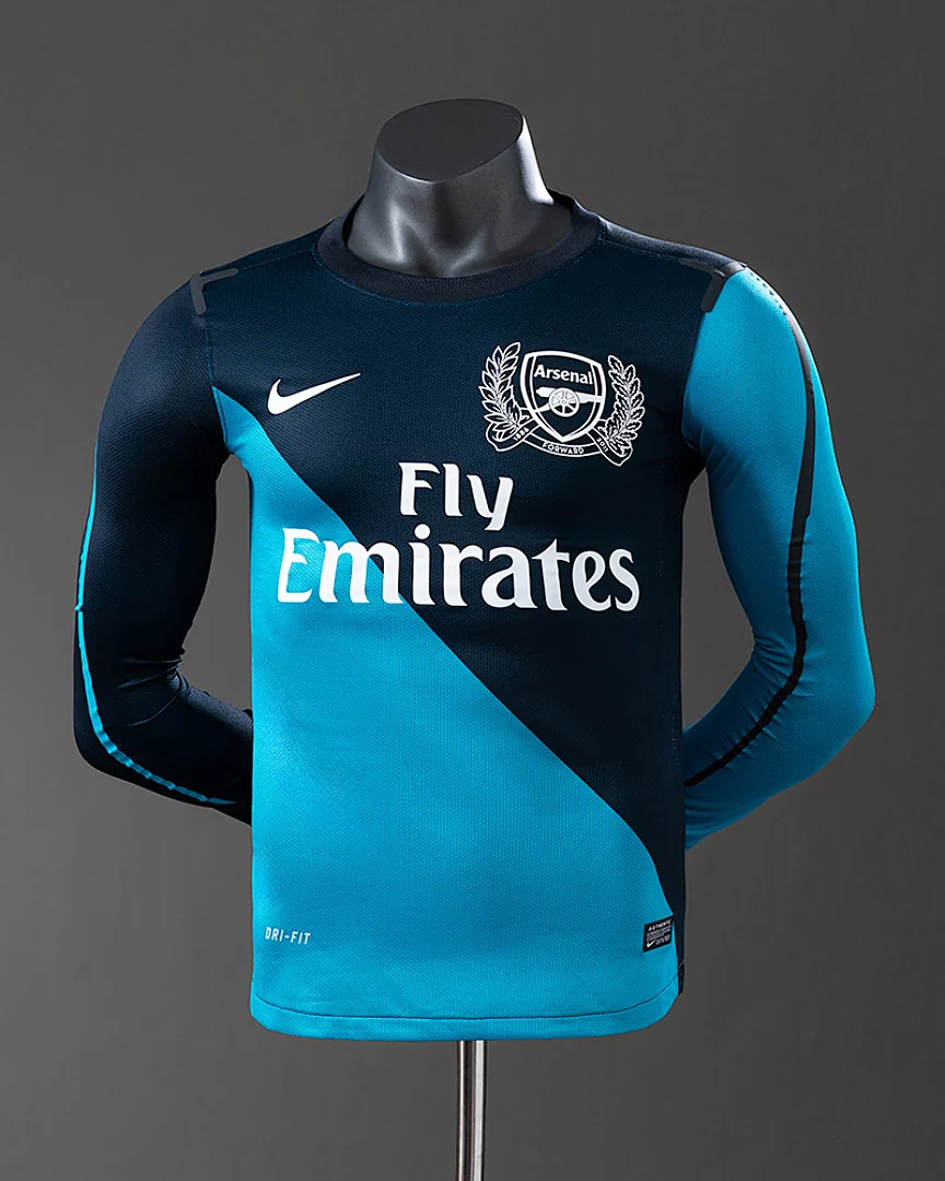 Camisola Retro Arsenal 11/12 Alternativa Manga Comprida