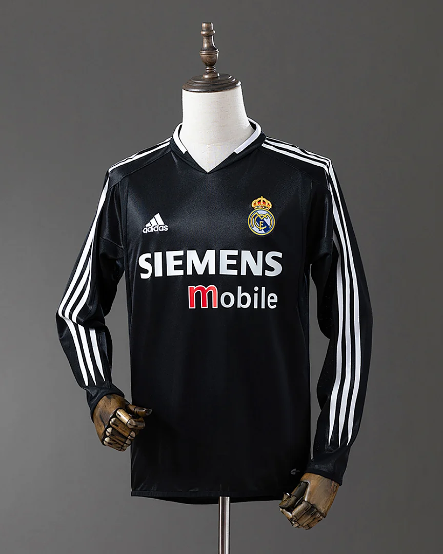 Camisola Retro Real Madrid 2004/05 Terceira Manga Comprida