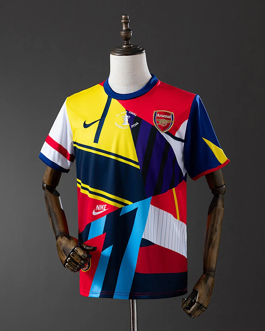 Camisola Retro Arsenal 2014 Aniversário