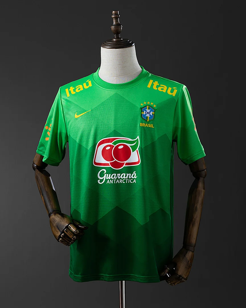 Camisola de Treino Brasil 2020 Verde · Modelo 2