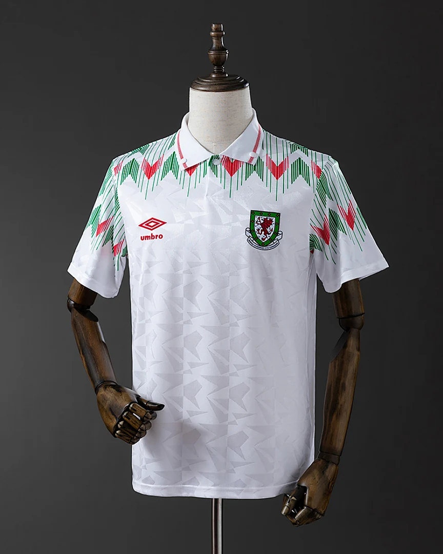 Camisola Retro País de Gales 1990/02 Alternativa