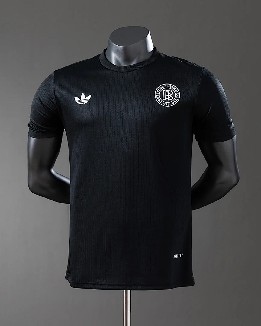 Camisola Alemanha 125 Anos Preta Versão Jogador