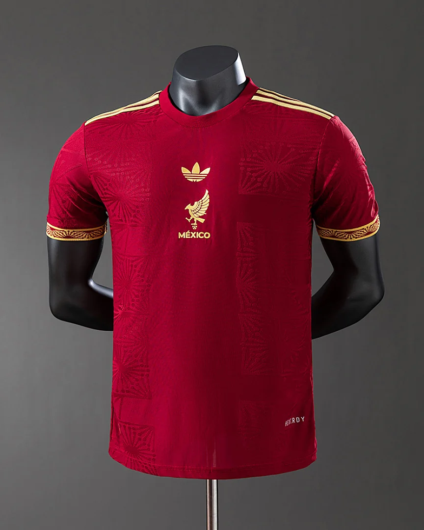 Camisola México 25/26 Edição Especial Vermelha Versão Jogador
