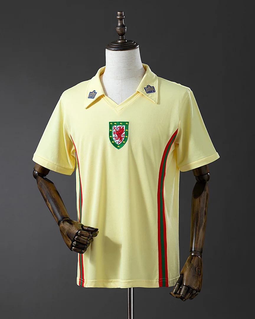 Camisola Retro País de Gales 1976/79 Alternativa
