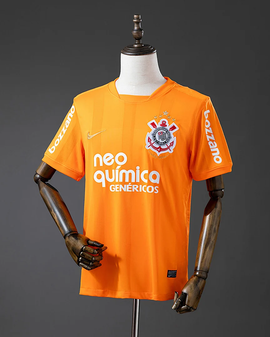 Camisola Retro Corinthians 2010 Laranja