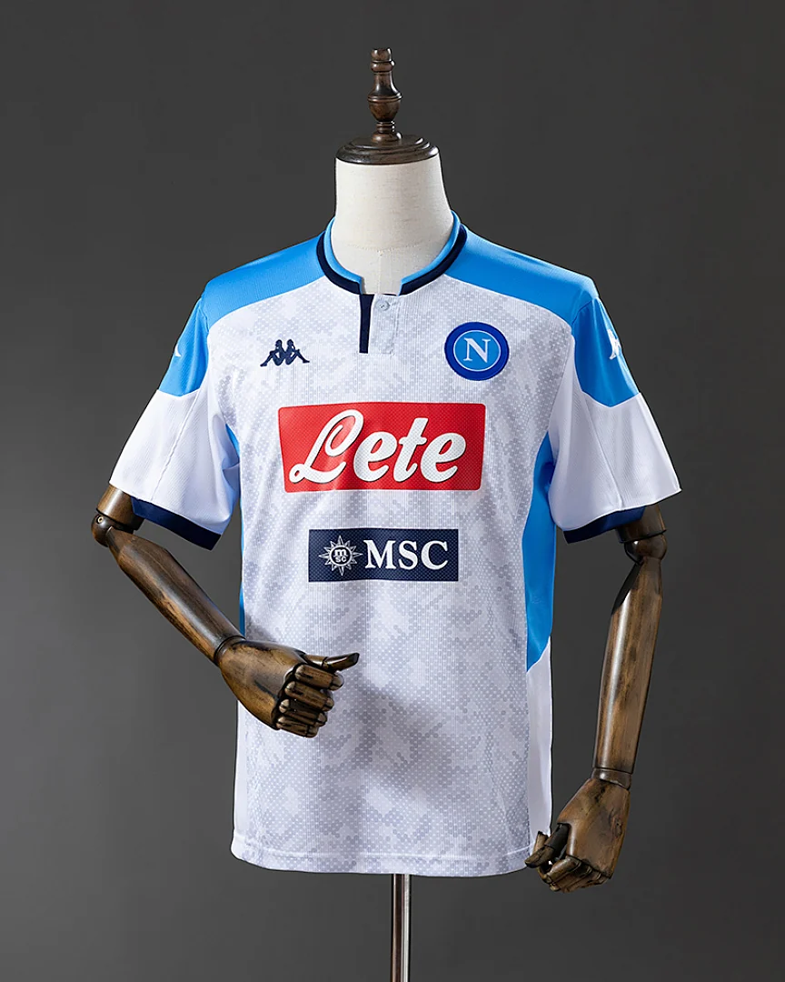 Camisola Retro Nápoles 19/20 Branca
