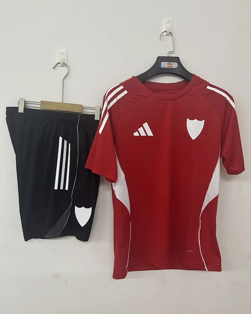 Conjunto Athletic Bilbao 25/26 Vermelho