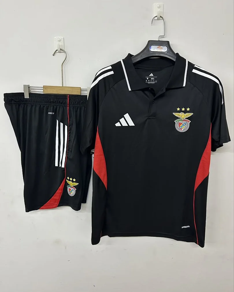 Conjunto Benfica 25/26 Preto · Modelo 2