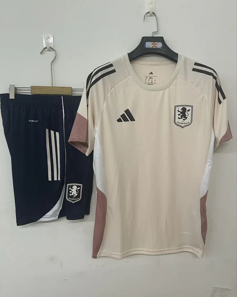 Conjunto Aston Villa 25/26 Rosa