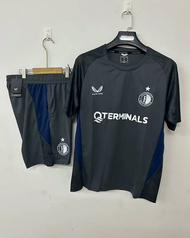 Conjunto Feyenoord 25/26 Cinzento