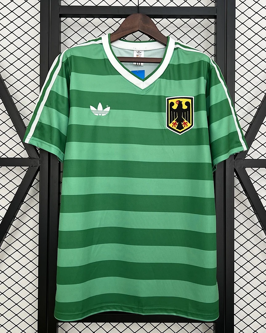 Camisola Retro Alemanha 1984 Verde