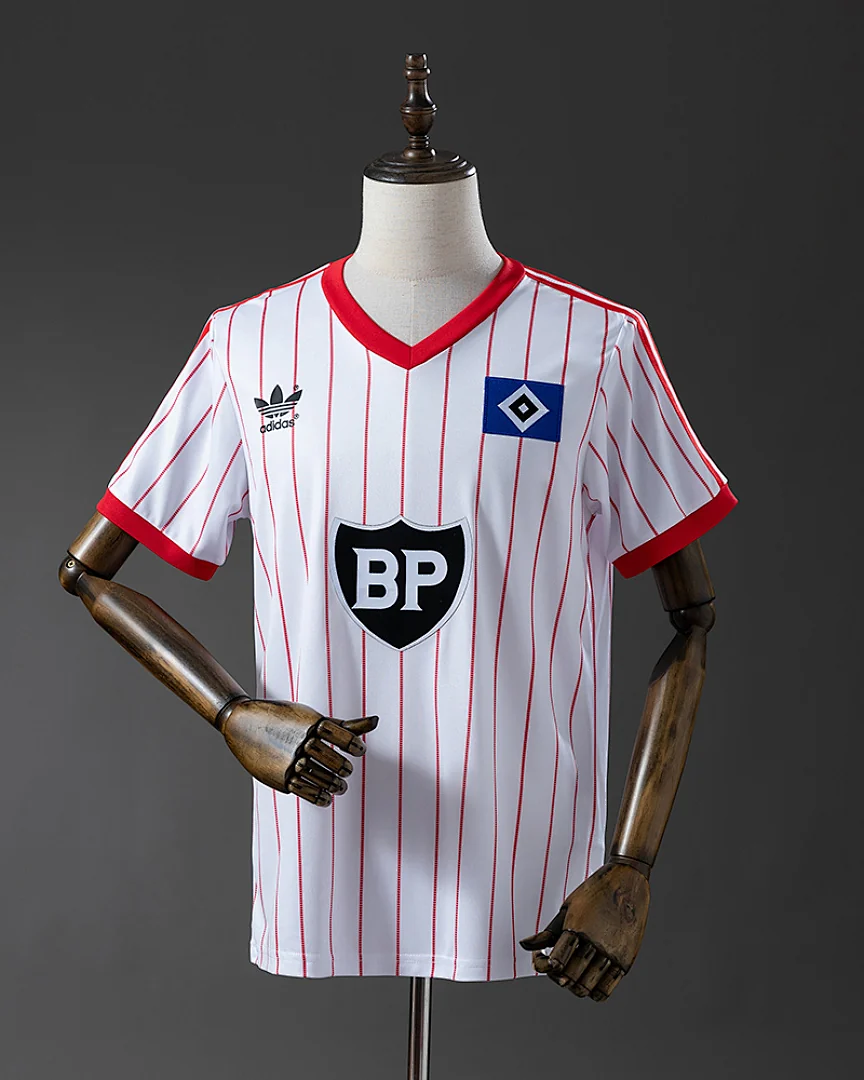 Camisola Retro Hamburgo 1984 Branca