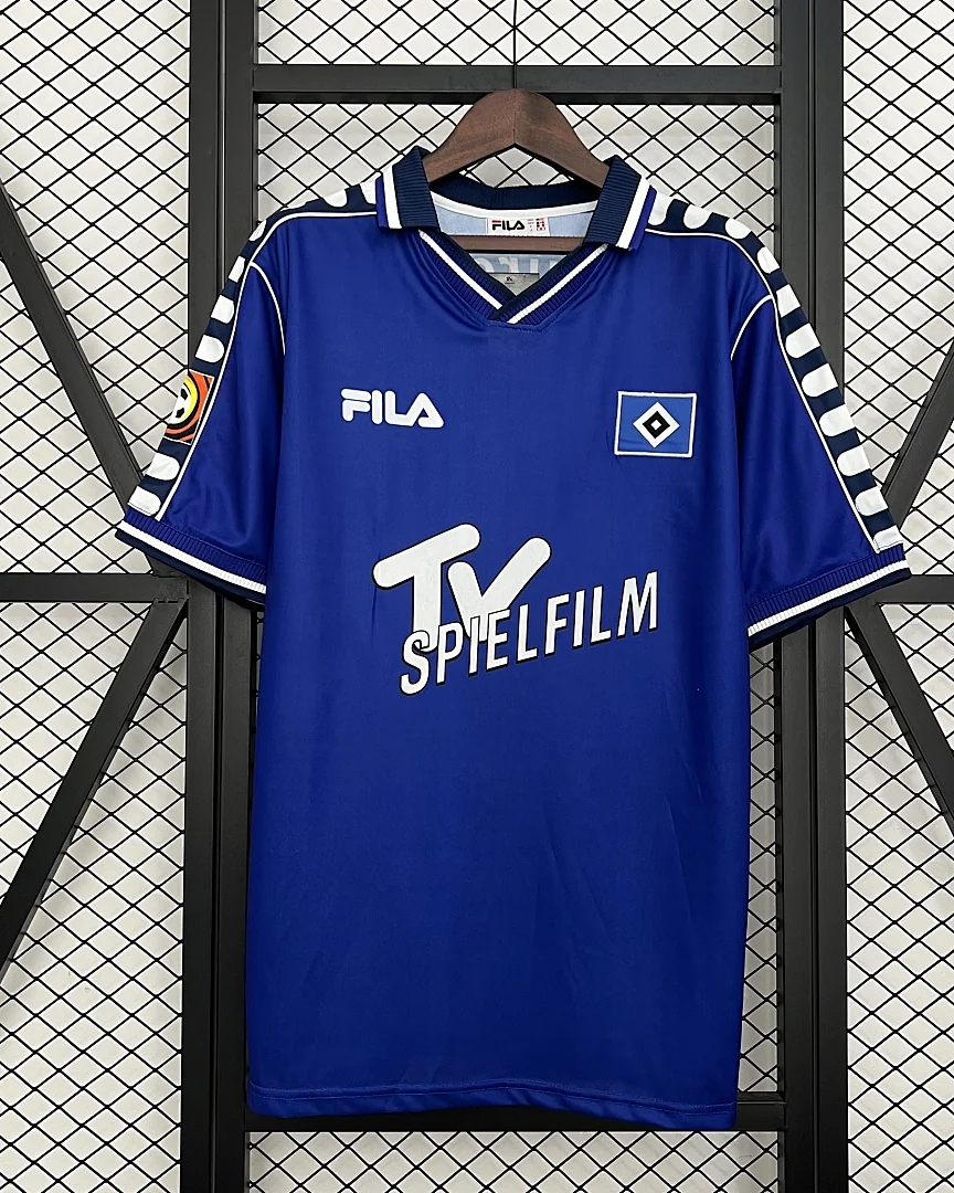 Camisola Retro Hamburgo 2000 Azul