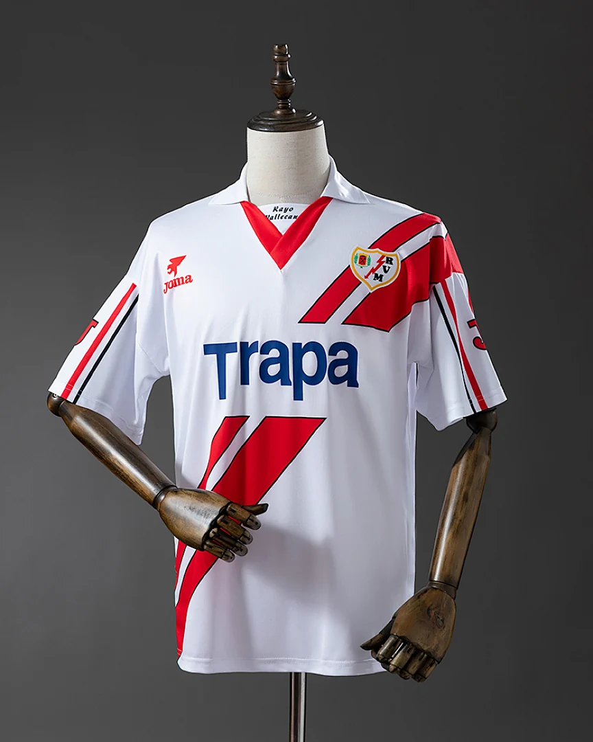 Camisola Retro Rayo Vallecano 1997/98 Principal