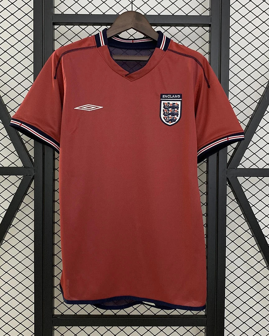 Camisola Retro Inglaterra 2002 Alternativa