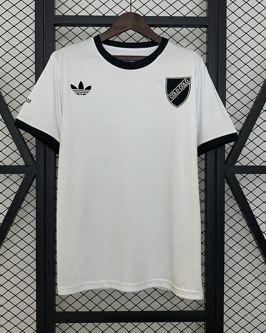 Camisola Colo-Colo 25/26 Centenário Branca