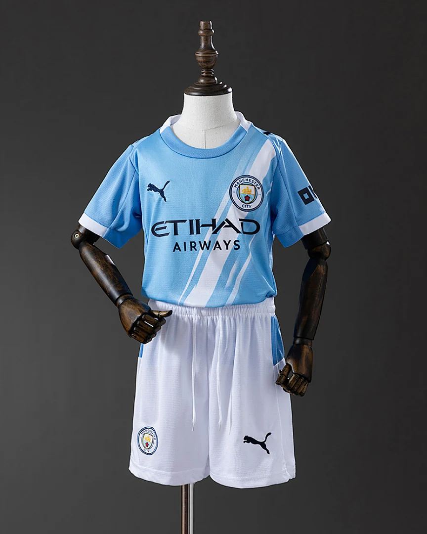 Kit Criança Manchester City 25/26 Principal