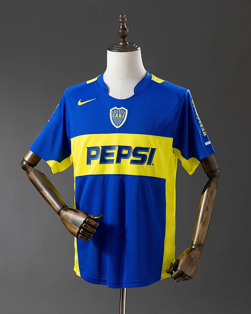 Camisola Retro Boca Juniors 2004/05 Principal