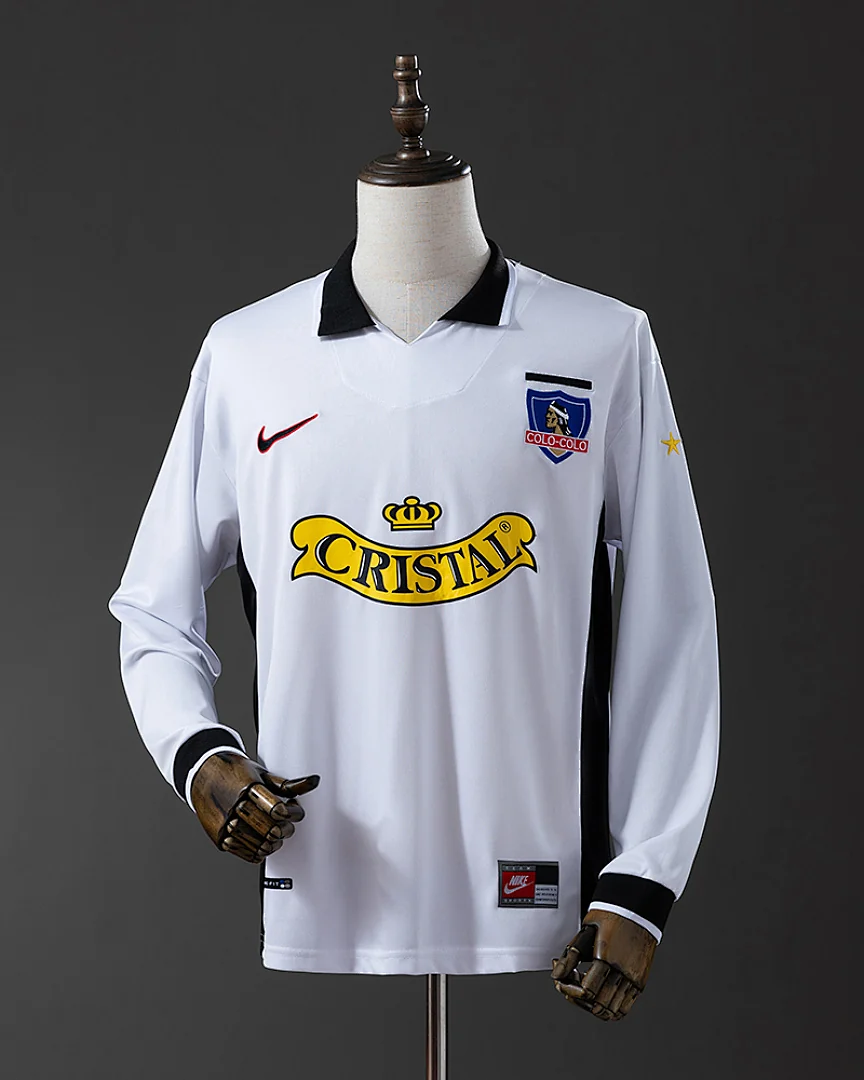 Camisola Retro Colo-Colo 1997/98 Principal Manga Comprida