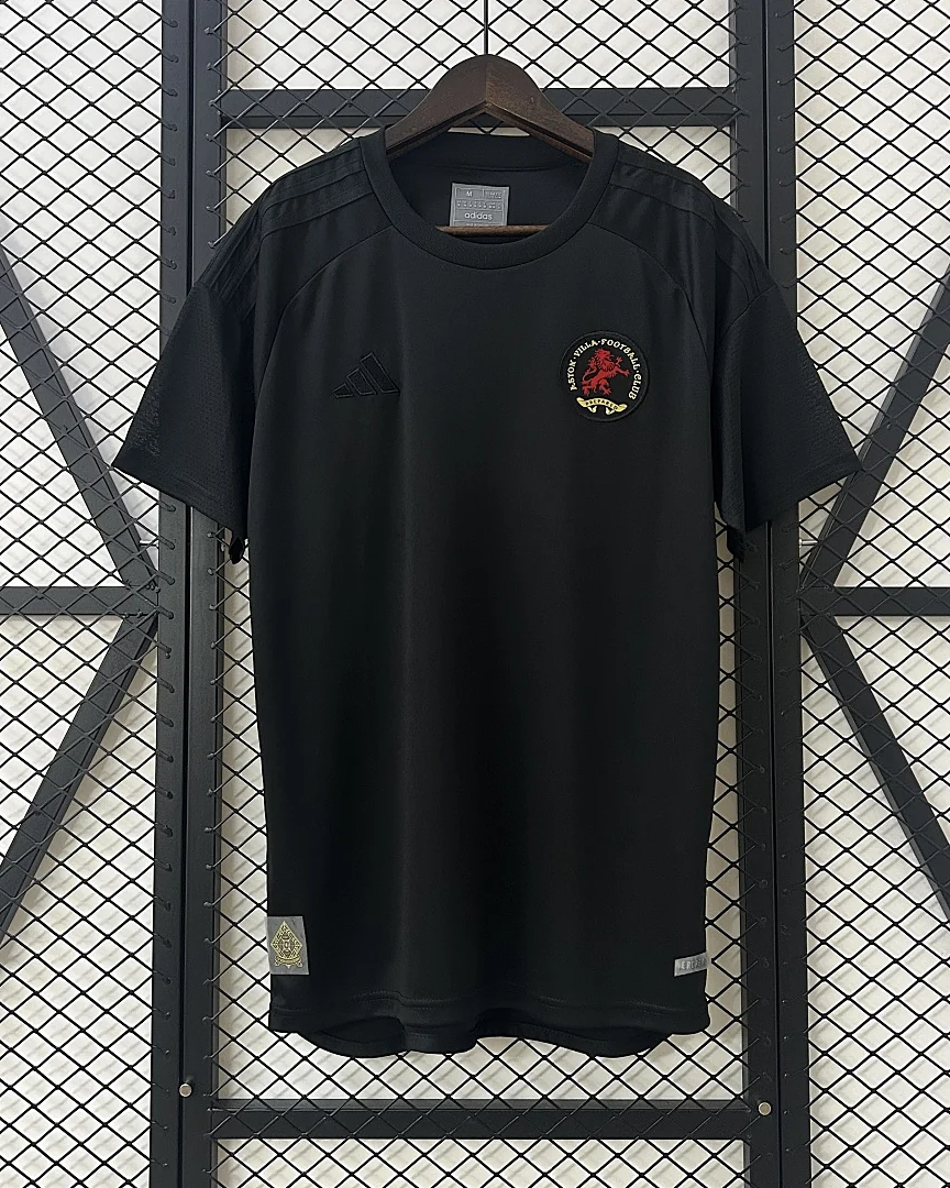 Camisola Aston Villa 25/26 125 Anos Preta