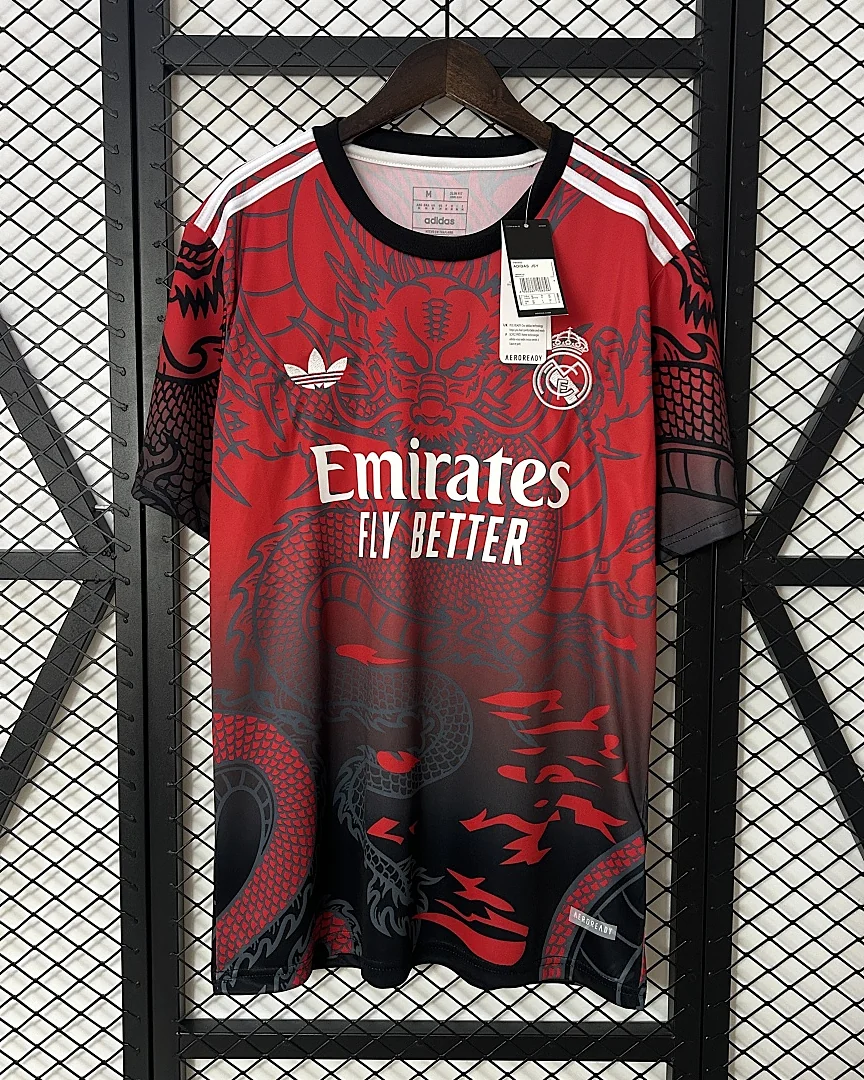 Camisola Real Madrid 24/25 Vermelha
