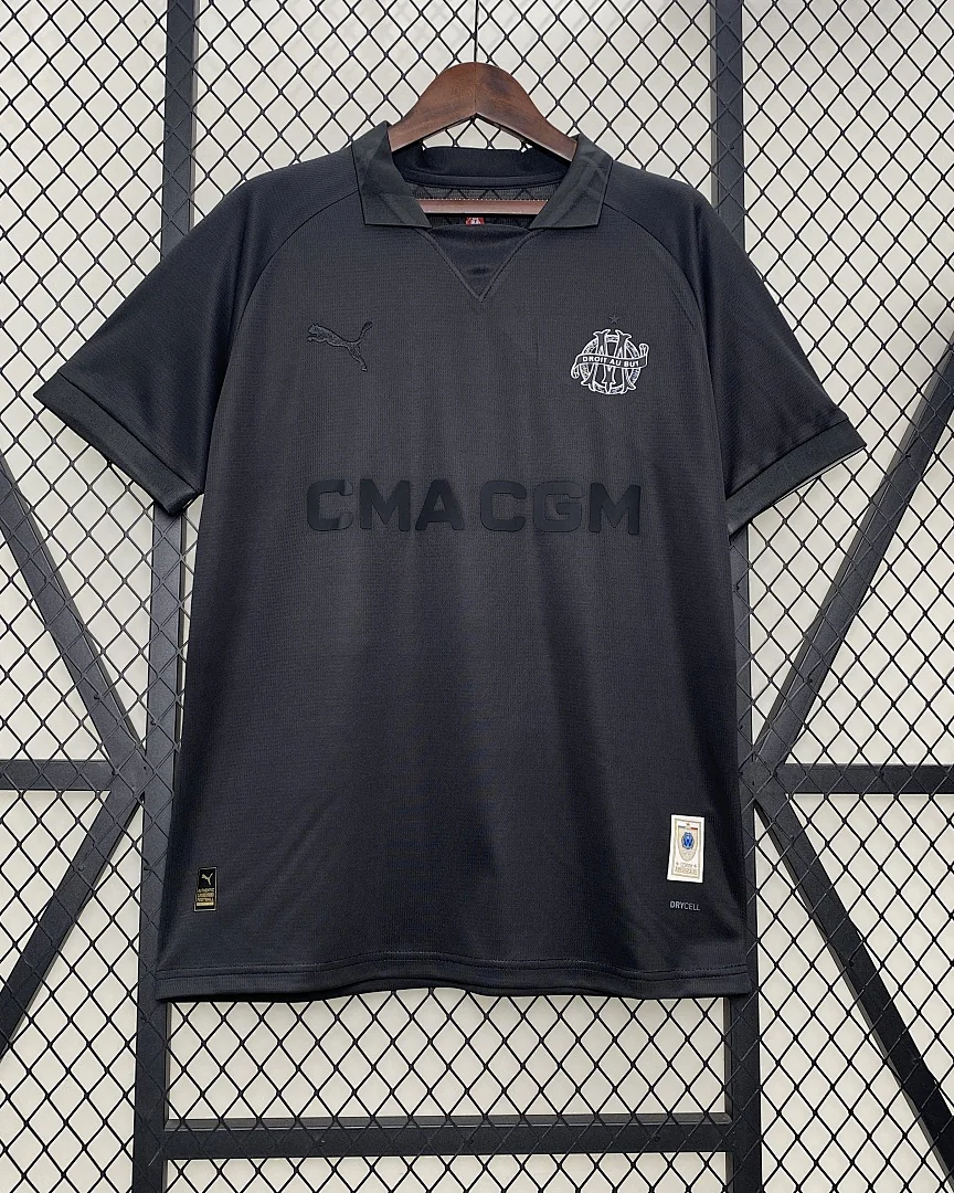 Camisola Olympique de Marselha 24/25 Edição Especial Preta