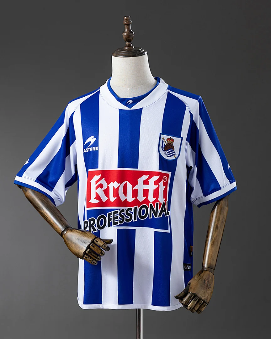 Camisola Retro Real Sociedad 2002/03 Principal