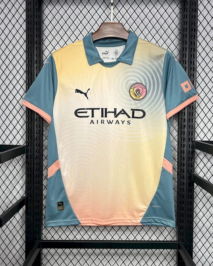 Camisola Manchester City 24/25 Quarta
