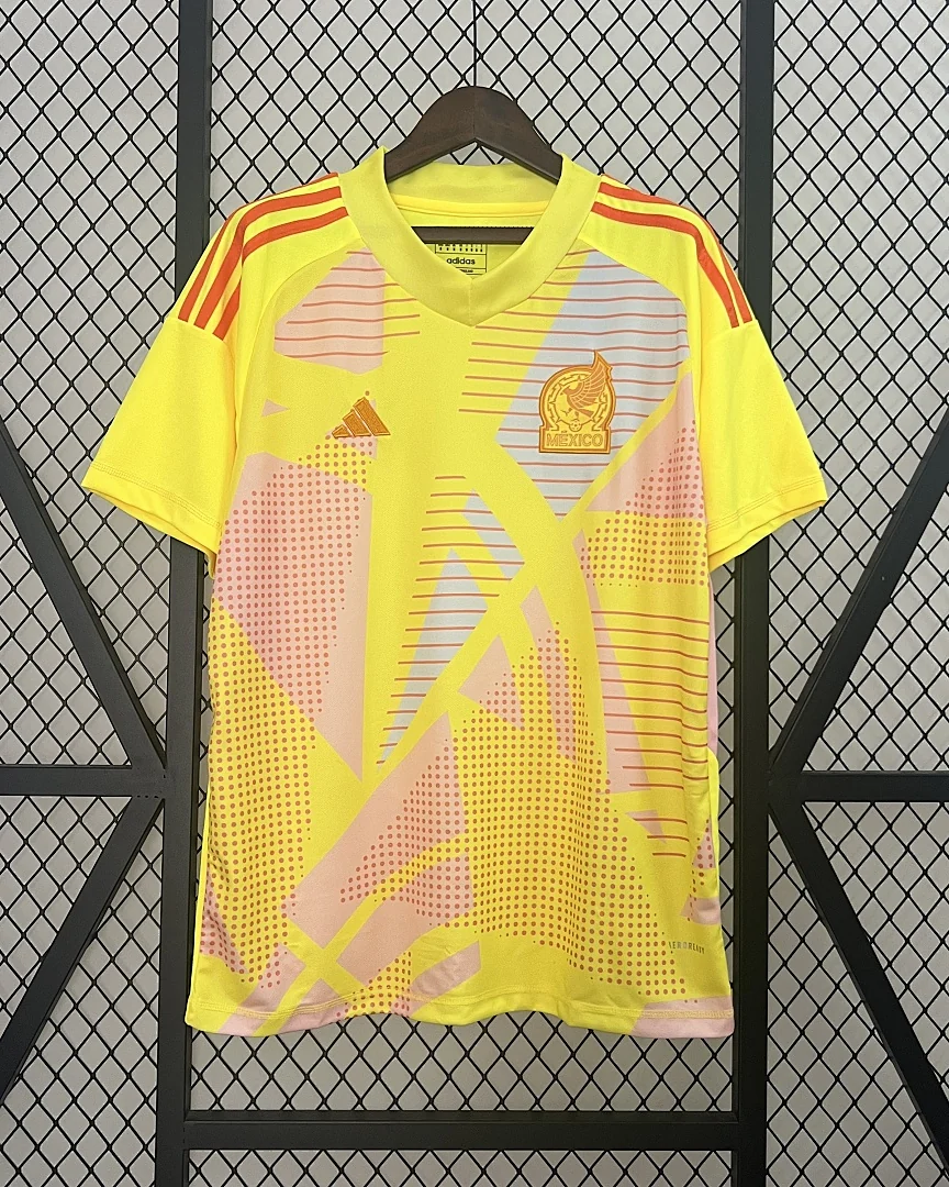 Camisola México 2024 Guarda-Redes Amarela