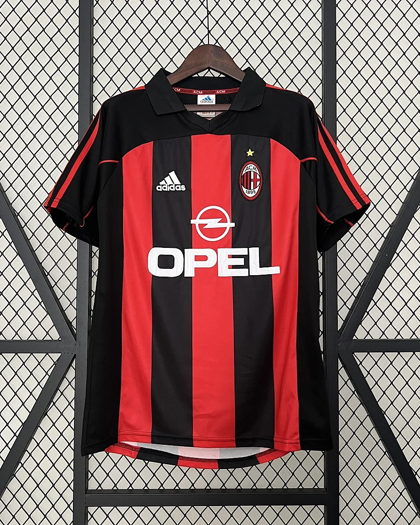 Camisola Retro AC Milan 2001/02 Principal