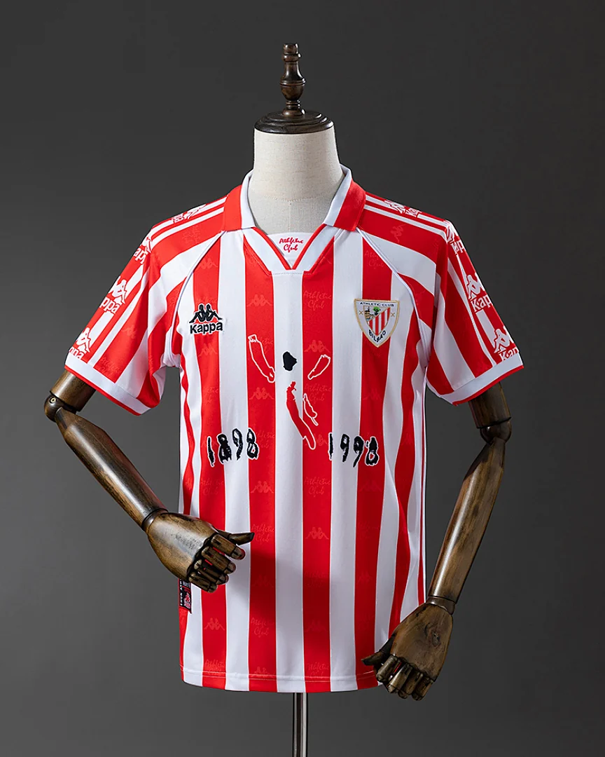 Camisola Retro Athletic Bilbao Centenário