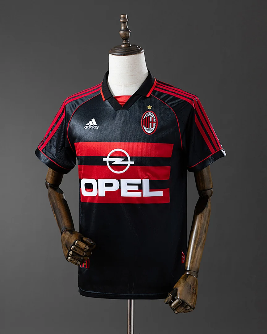 Camisola Retro AC Milan Terceira