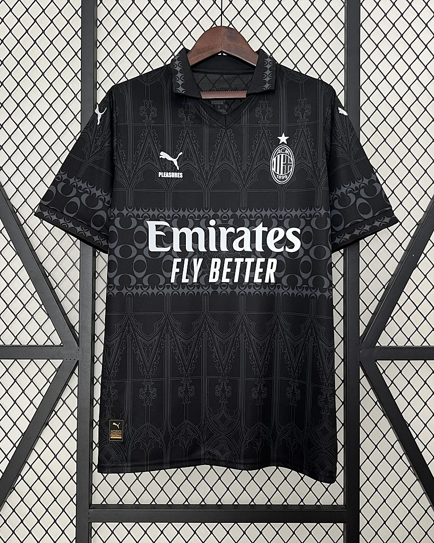 Camisola AC Milan 23/24 Preta