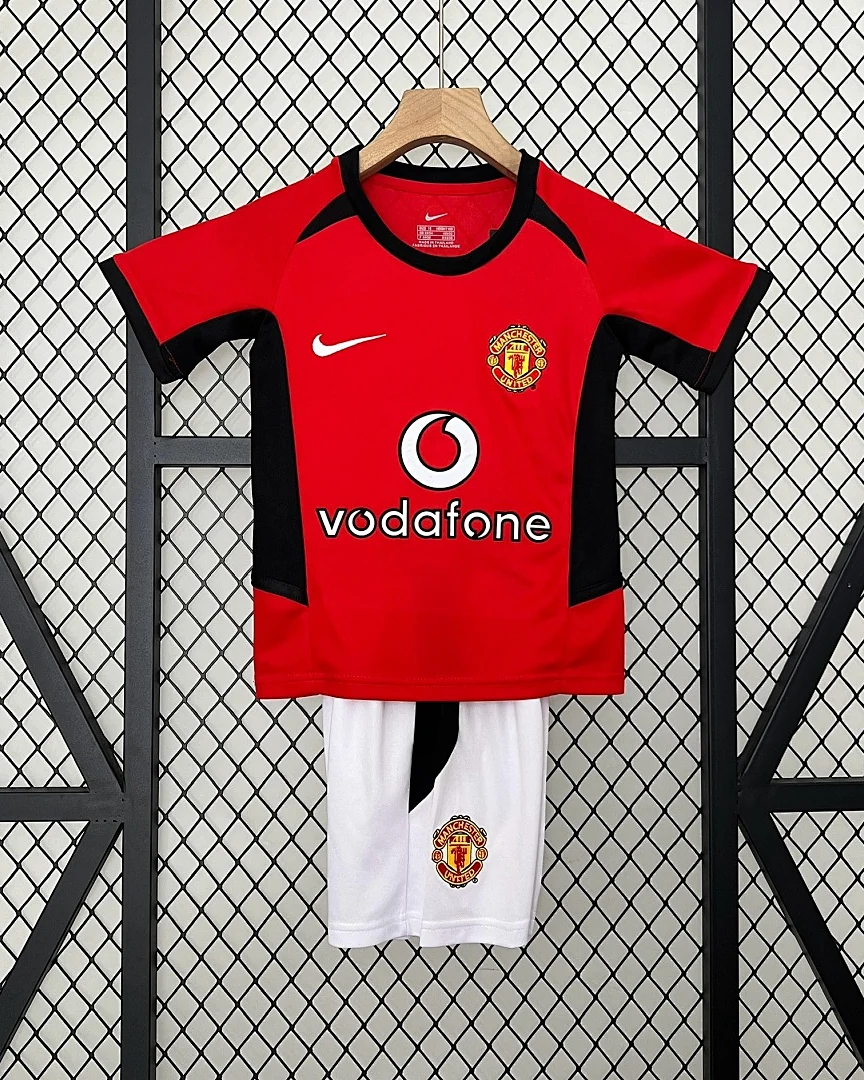 Kit Criança Manchester United 2002/04 Principal