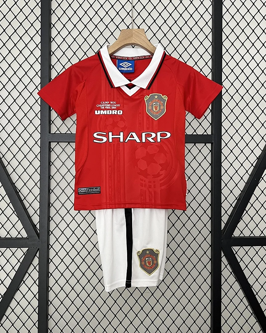 Kit Criança Manchester United 1999/00 Principal