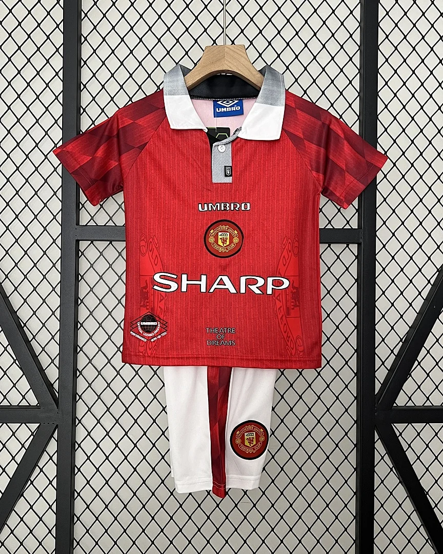 Kit Criança Manchester United 1996/97 Principal