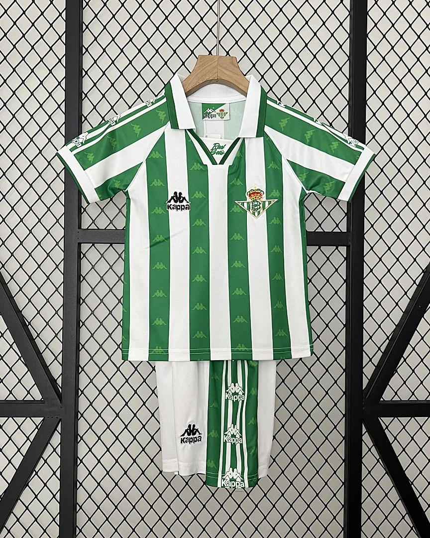 Kit Criança Real Betis 1995/97 Principal · Modelo 2