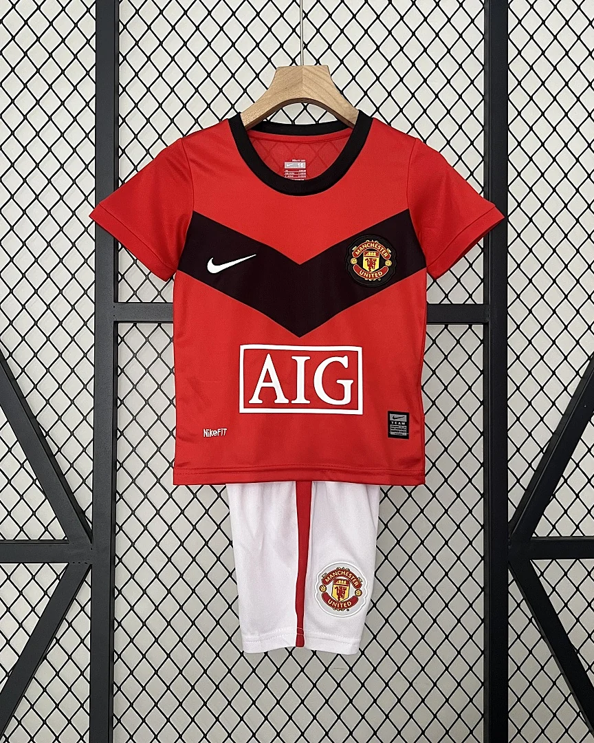 Kit Criança Manchester United 09/10 Principal