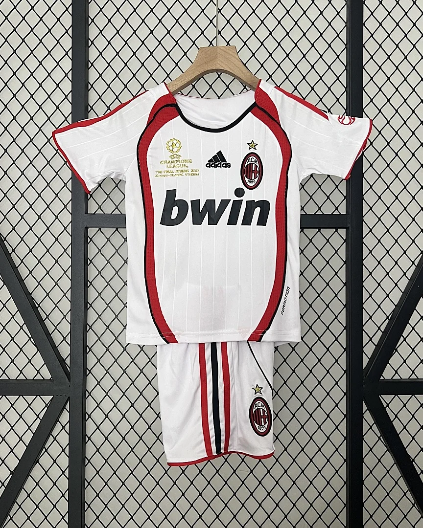 Kit Criança AC Milan 06/07 Alternativa · Modelo 2