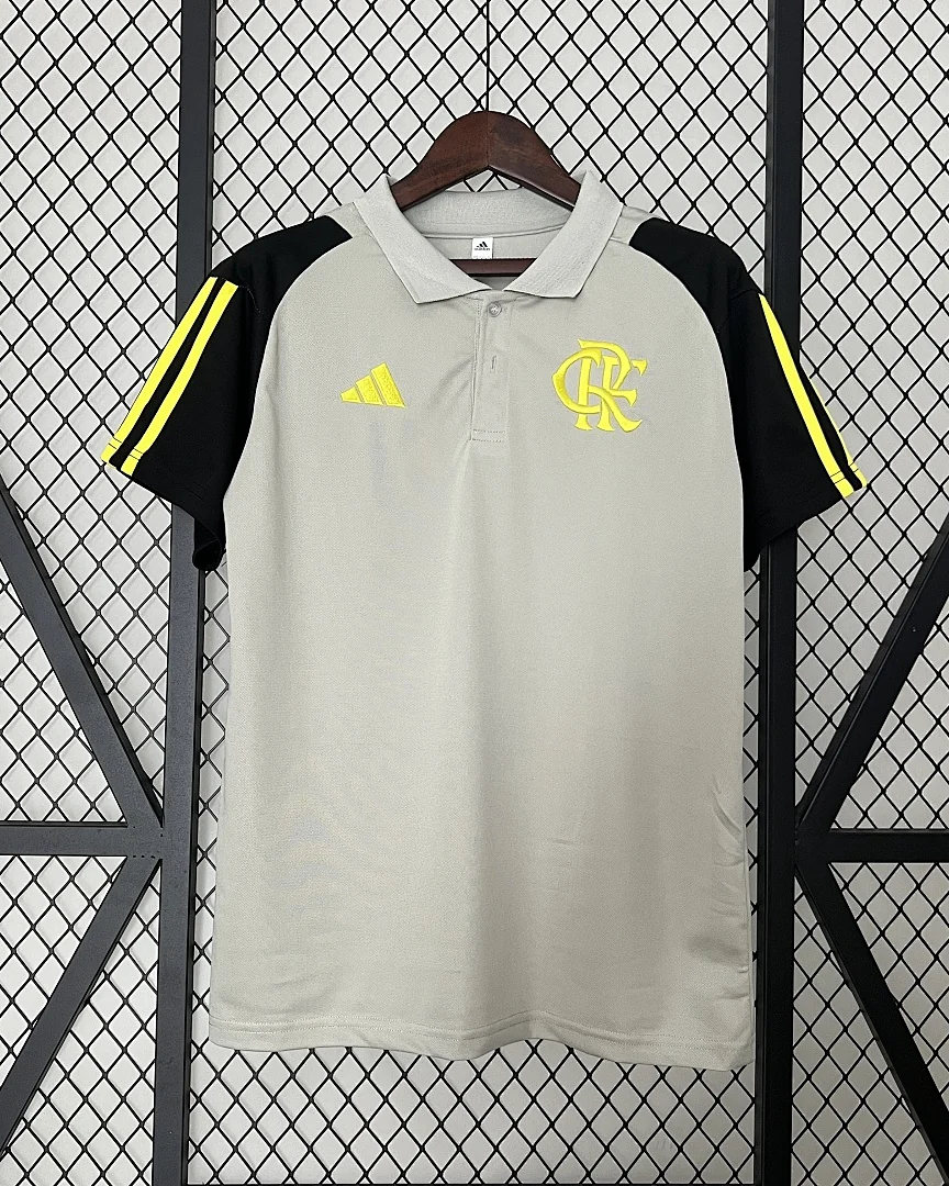 Polo Flamengo 24/25 Cinzento