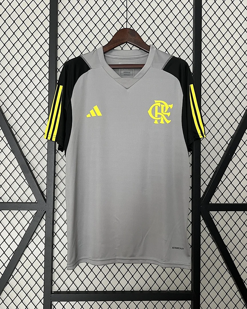 Camisola de Treino Flamengo 24/25 Cinzenta