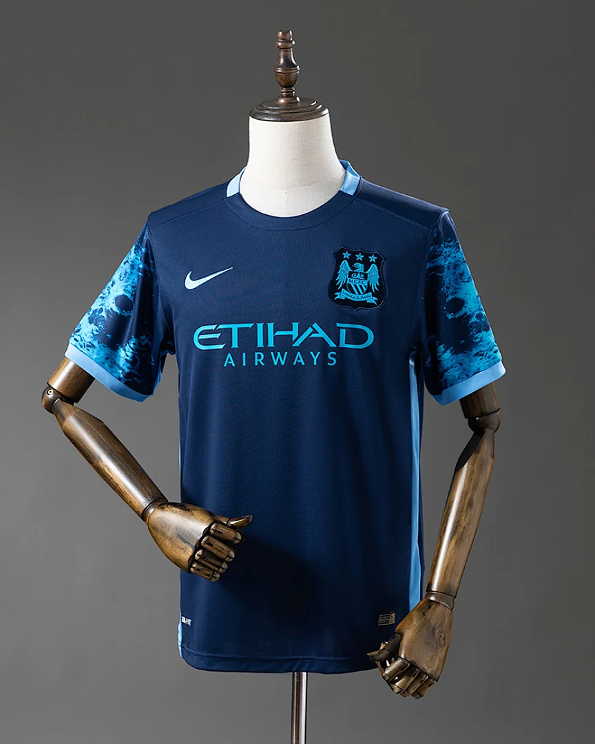 Camisola Retro Manchester City 15/16 Alternativa