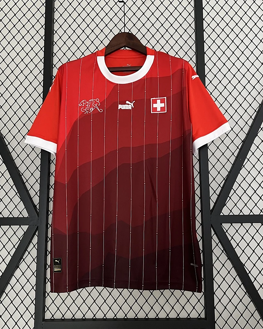 Camisola Retro Suíça 2023 Principal