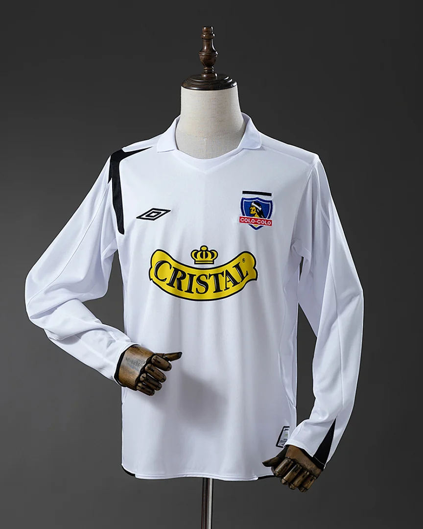 Camisola Retro Colo-Colo 2006 Principal Manga Comprida